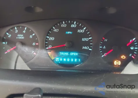 2008 Chevrolet Impala Police from USA, damaged, VIN 2G1WS583481364267